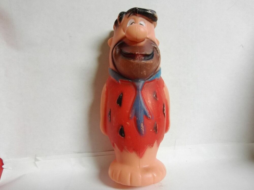 Fred Flintstone Plastic Toy - Hanna Barbera